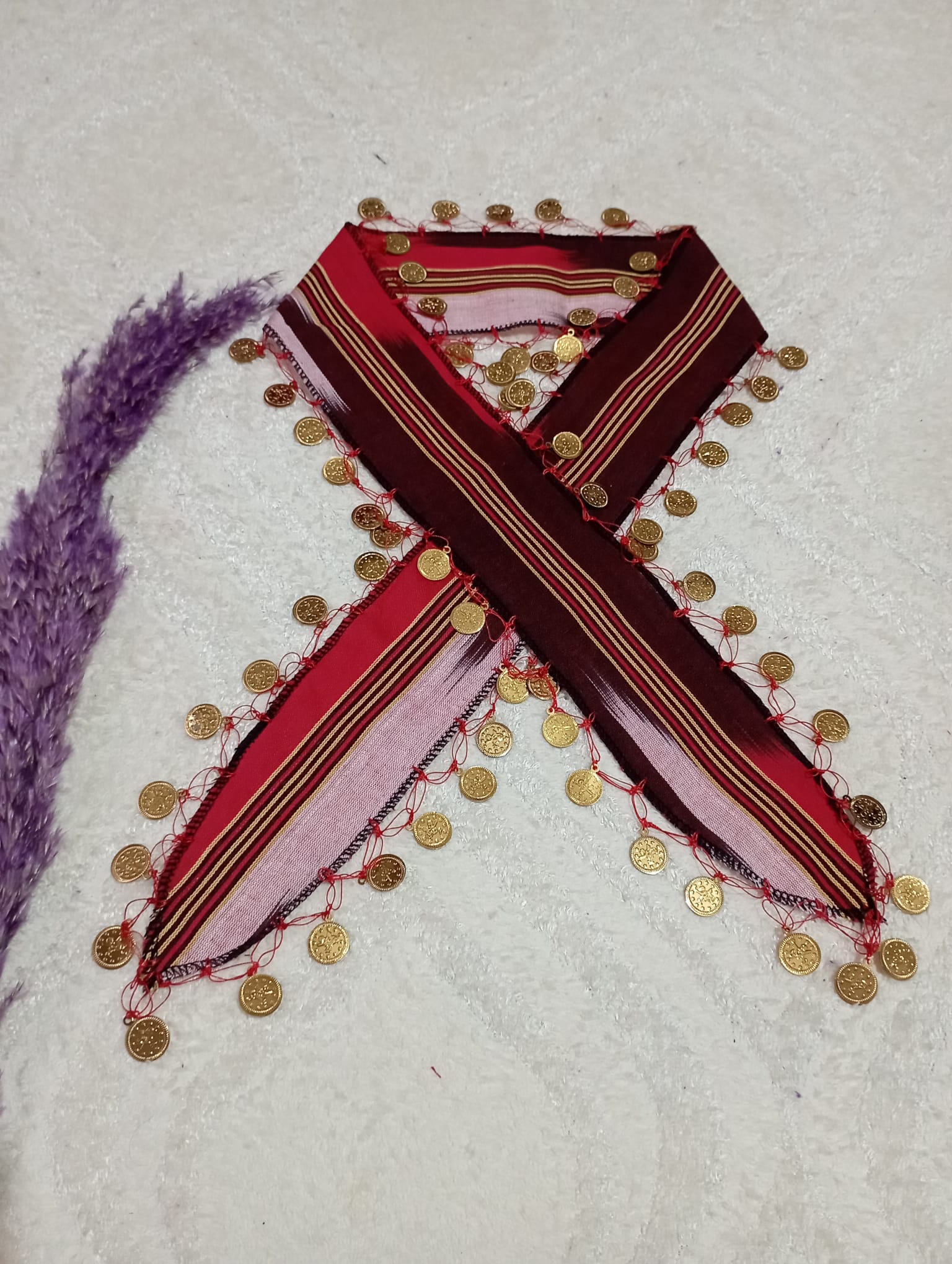 BAND-6169-1.jpg KEŞAN KUMAŞ MAHYALI LİRALI BANDANA - Görsel 1