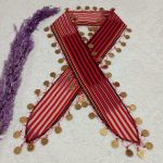 KEŞAN KUMAŞ ÇİZGİLİ LİRALI BANDANA