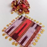22x22 cm boyutlarında kına düğünlere uygun 5 adet keşan mendil