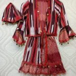 23 NİSAN ÇOCUK KEŞAN KUMAŞ LİRALI BOLERO TAKIM FÖTR ŞAPKALI
