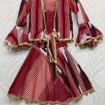 23 NİSAN KIZ ÇOCUK KEŞAN KUMAŞ BOLERO ETEKLİ TAKIM