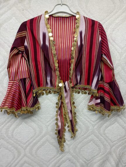 DÜĞÜN KINA ÖZEL GÜNLERE KEŞAN KUMAŞ BOLERO