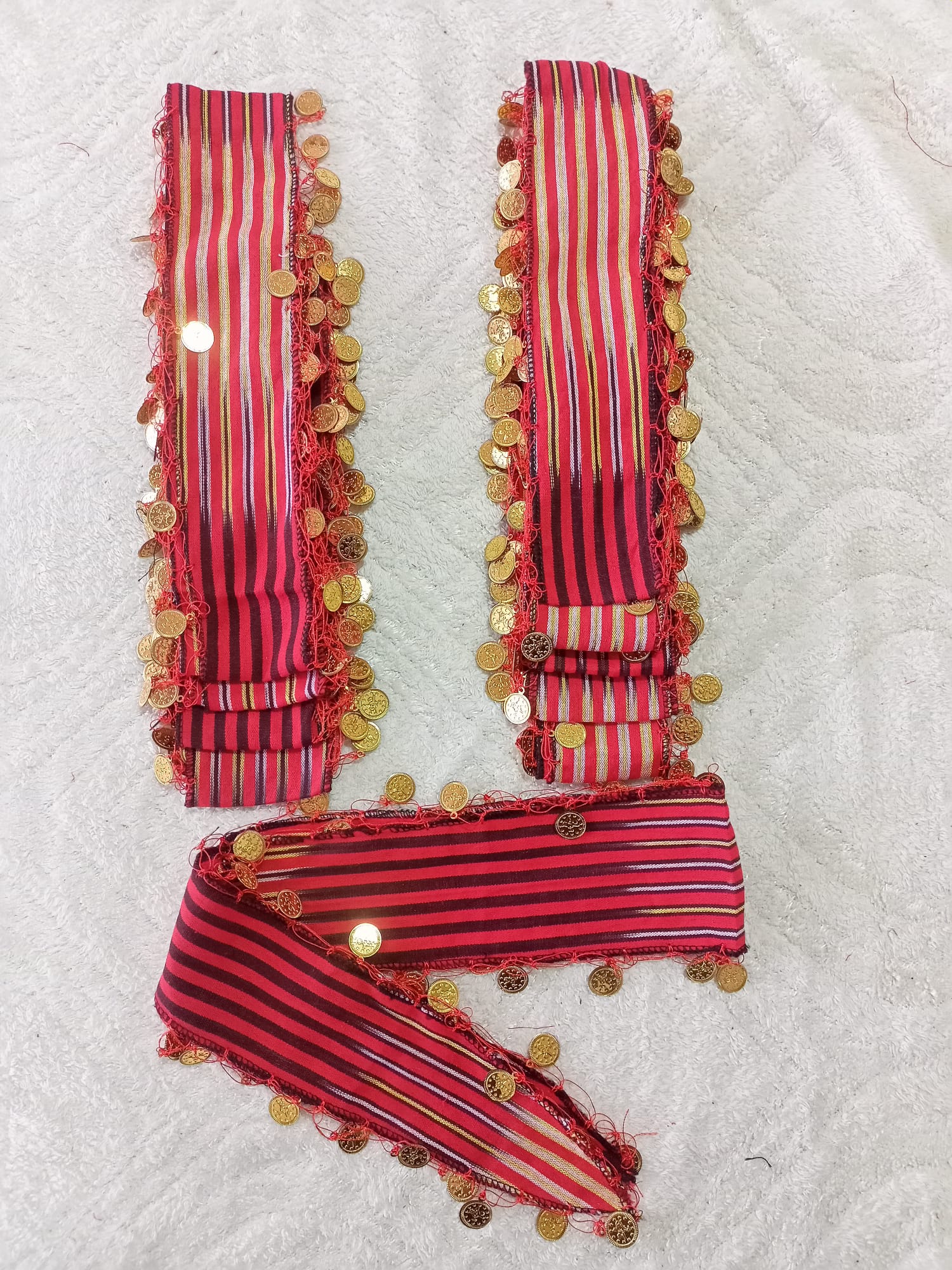 çokluçizgililiralıbandana 23 NİSAN 10 ADET BANDANA ÇİZGİLİ LİRALI - Görsel 1