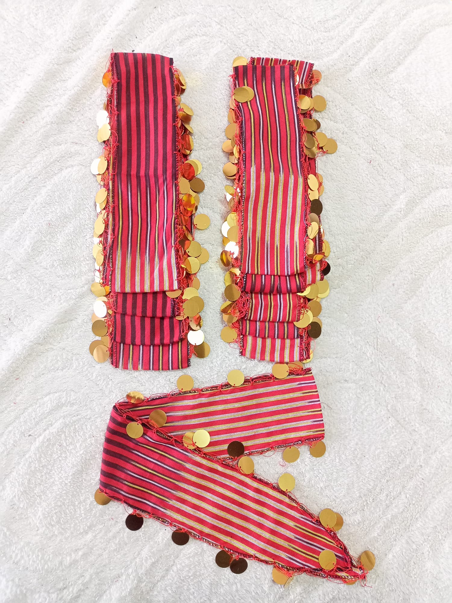 çokluçizgilipullubandana 23 NİSAN 10 ADET BANDANA ÇİZGİLİ PULLU - Görsel 1