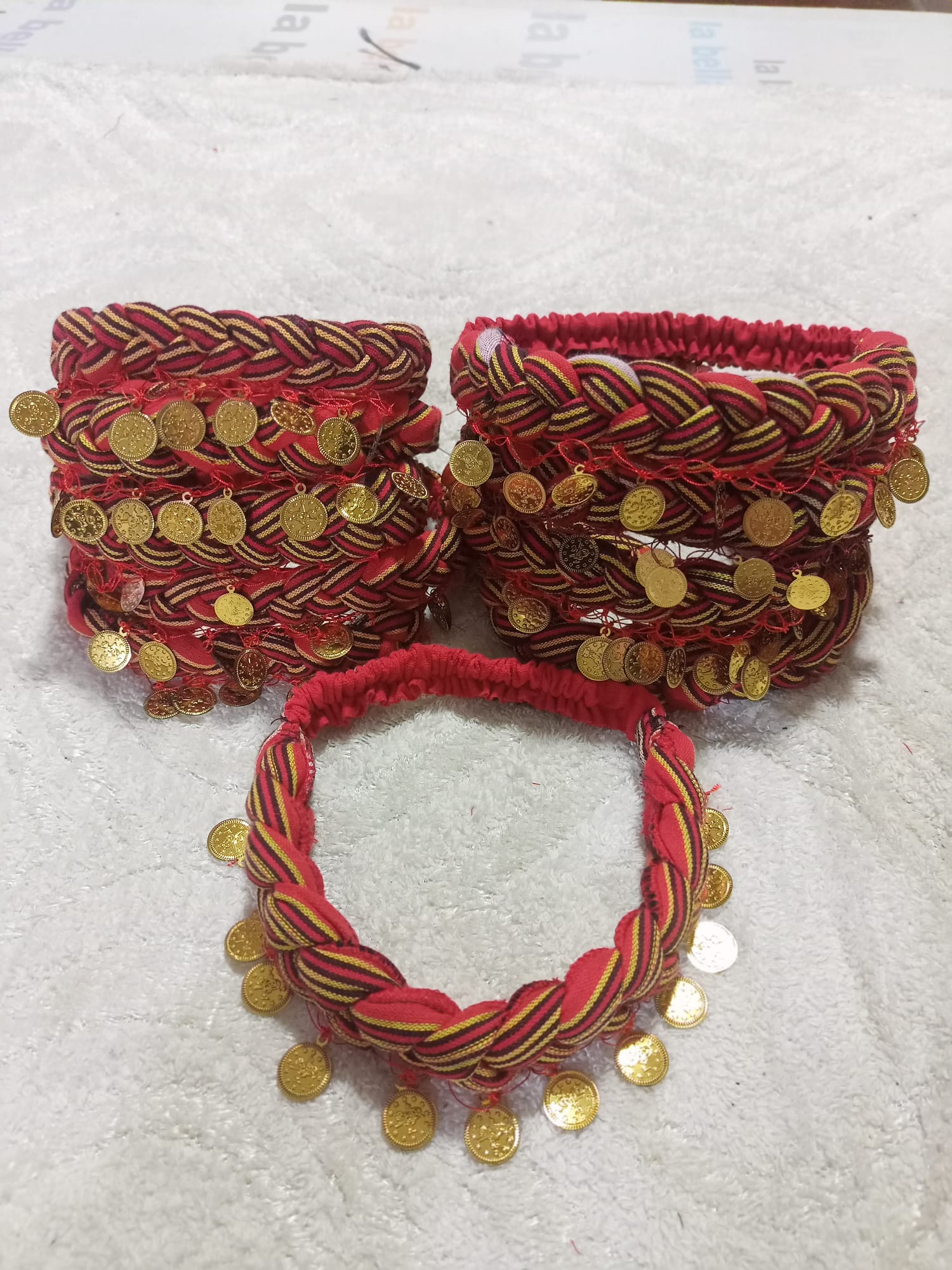 çoklulastiklibnandana1 23 NİSAN 10 ADET LASTİKLİ ÖRGÜLÜ BANDANA - Görsel 1