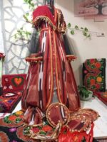 KINA SETİ KEŞAN KUMAŞ KAFTAN-TEF-NEDİME MENDİL- SHAKİRA KEMER-TÜLBENT