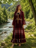 KINA VE ÖZEL GÜNLER İÇİN BOLEROLU ETEKLİ VE LİRALI KEŞAN TÜLBENT - Görsel 2